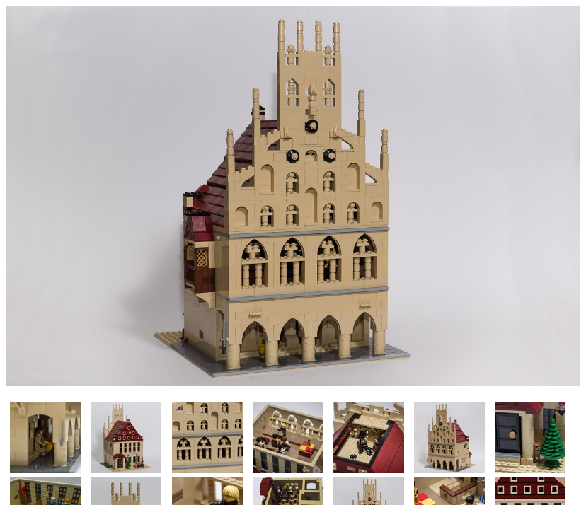 Will ich haben: Das historische Rathaus der Stadt Münster aus Lego