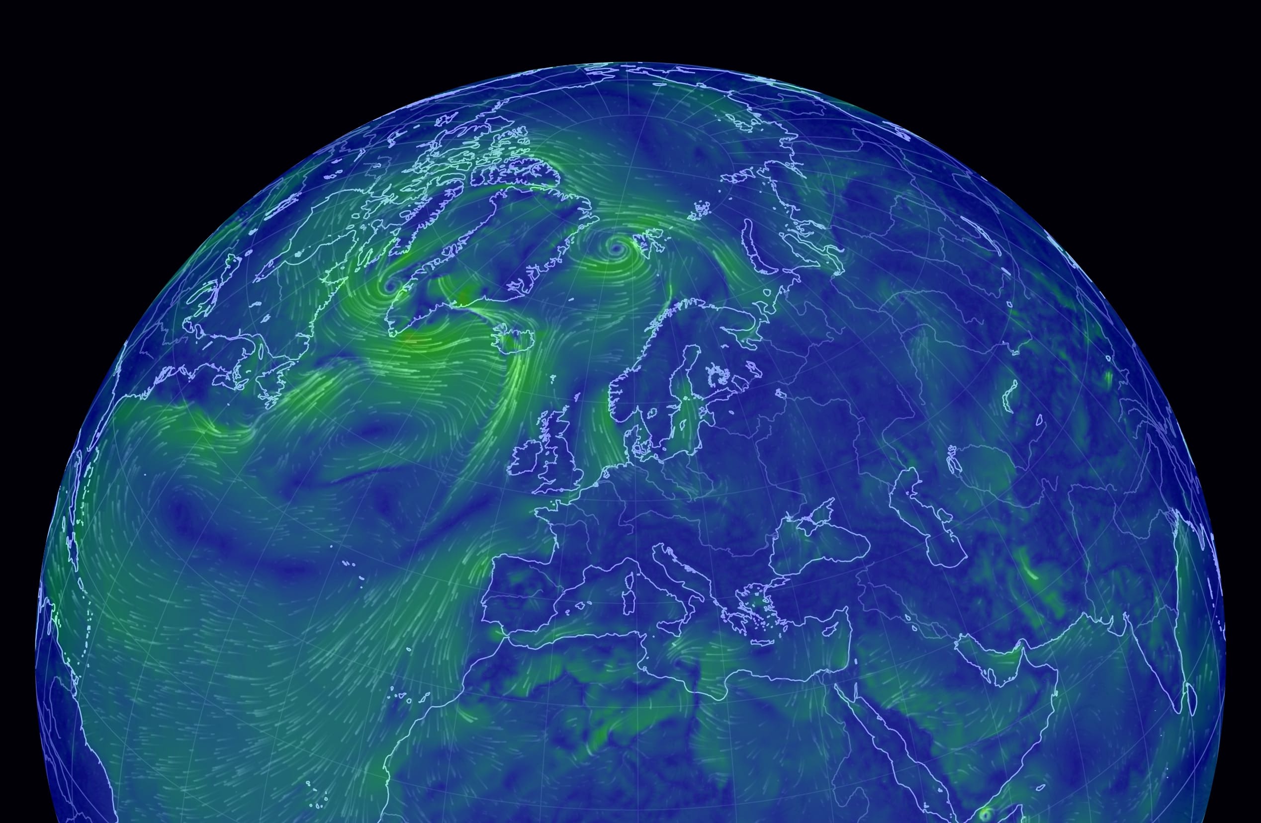 LinkTipp: earth :: a global map of wind, weather, and ocean conditions