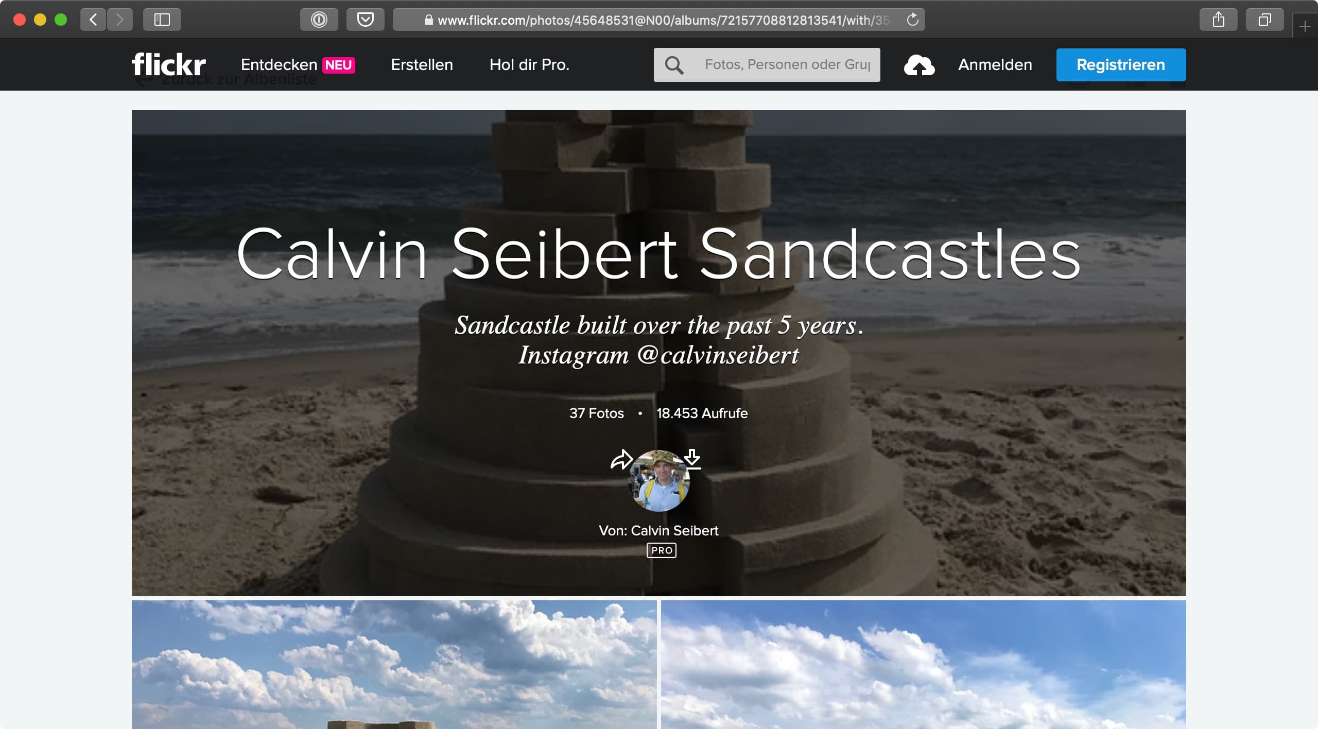 LinkTipp: Brutalistische Sandburgen von Calvin Seibert