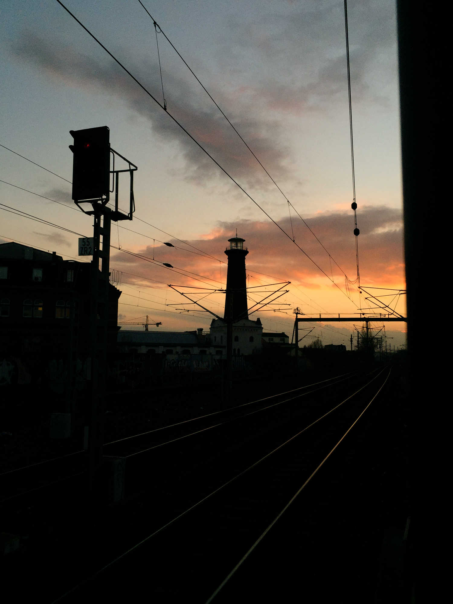 Foto: Heliosturm und Gleise
