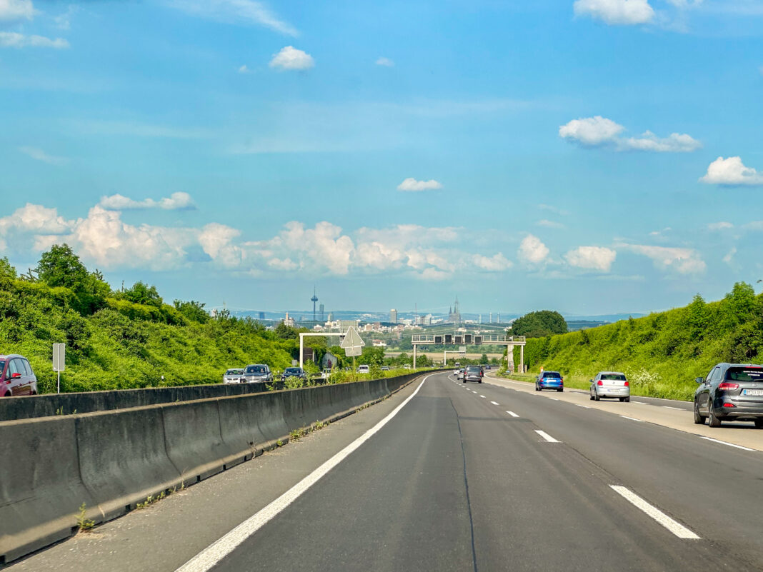 Foto: Ehemalige römische Siedlung am Horizont