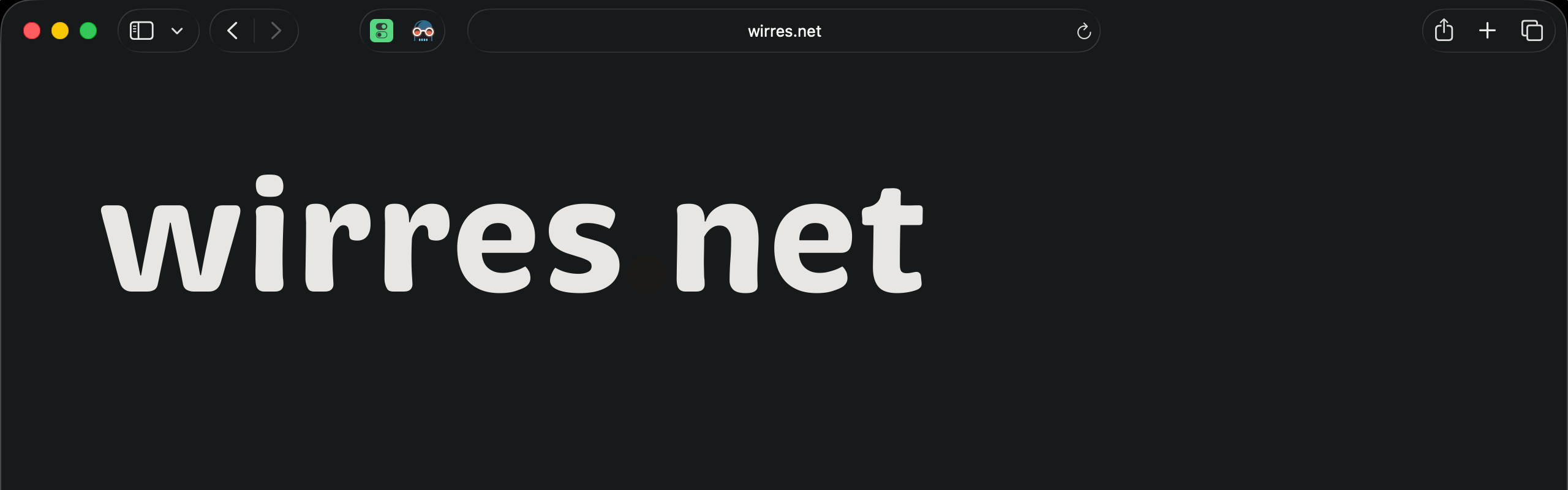 Screenshot wirres.net