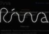 Bei Rivva tut sich was Rivva-Logo über stark weichgezeichnetem Screenshot der Website.