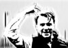 Kurzfilm: Vote Gavin Lyle Kurzfilm: Vote Gavin Lyle. Stark bearbeiteter Screenshot. Der Protagonist des Kurzfilms blickt uns an und macht eine unbeholfene Handbewegung.