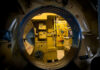 Foto: Durchgang im Uboot Foto: Durchgang im Uboot. Blick durch eine geöffnete Durchgangsluke in einem Uboot.