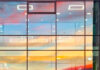 Foto: Abendhimmel im Spiegel Foto: Abendhimmel im Spiegel. Blick auf eine gläserne Fassade, in der sich der bunte Abendhimmel spiegelt.